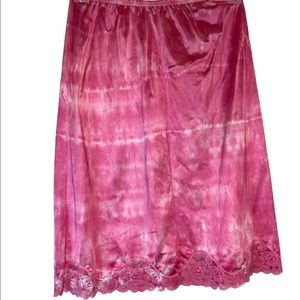 Vanity Fair Vintage Custom Tie dye Slip Size M